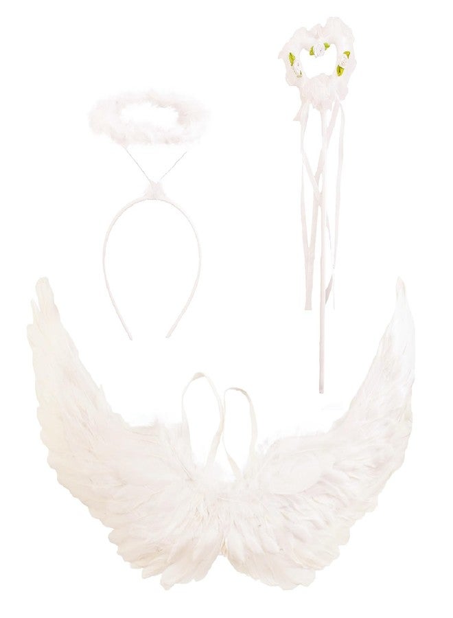 Nishine Angel Wing Halo Wand Costume Set (63x33cm) - Image 1